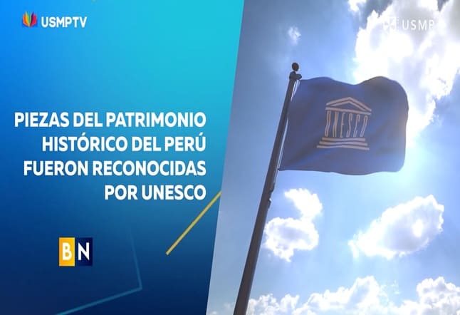 UNESCO RECONOCIÓ PATRIMONIO HISTÓRICO DEL PERÚ CON CERTIFICADO 